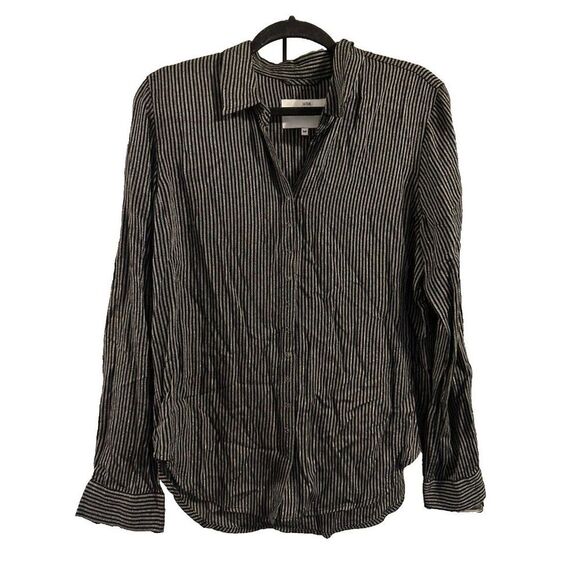 Pistola Gold Metallic Stripe Top Snap Closure Medium - Picture 1 of 10